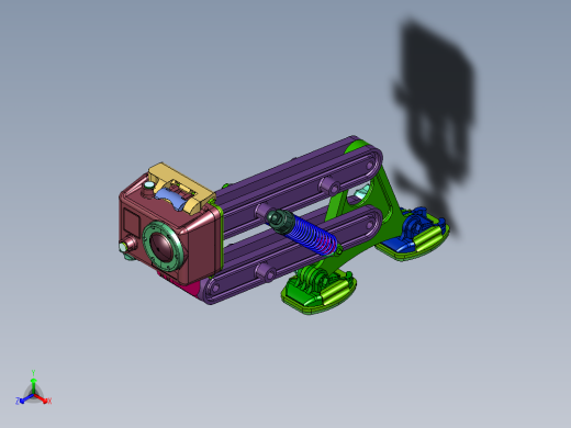 相机专用避震器支座