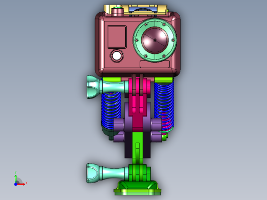相机专用避震器支座前视缩略图