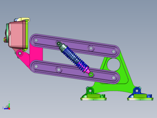 相机专用避震器支座右视缩略图