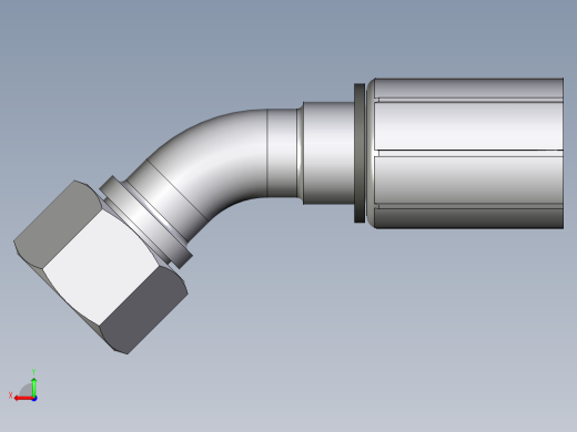 CE43系列-24°锥卡套轻型45°后视缩略图