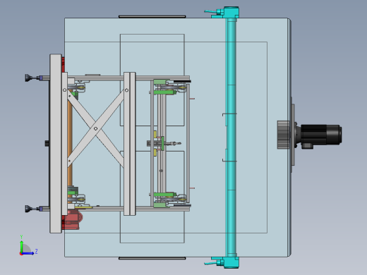 双层隧道炉左视缩略图