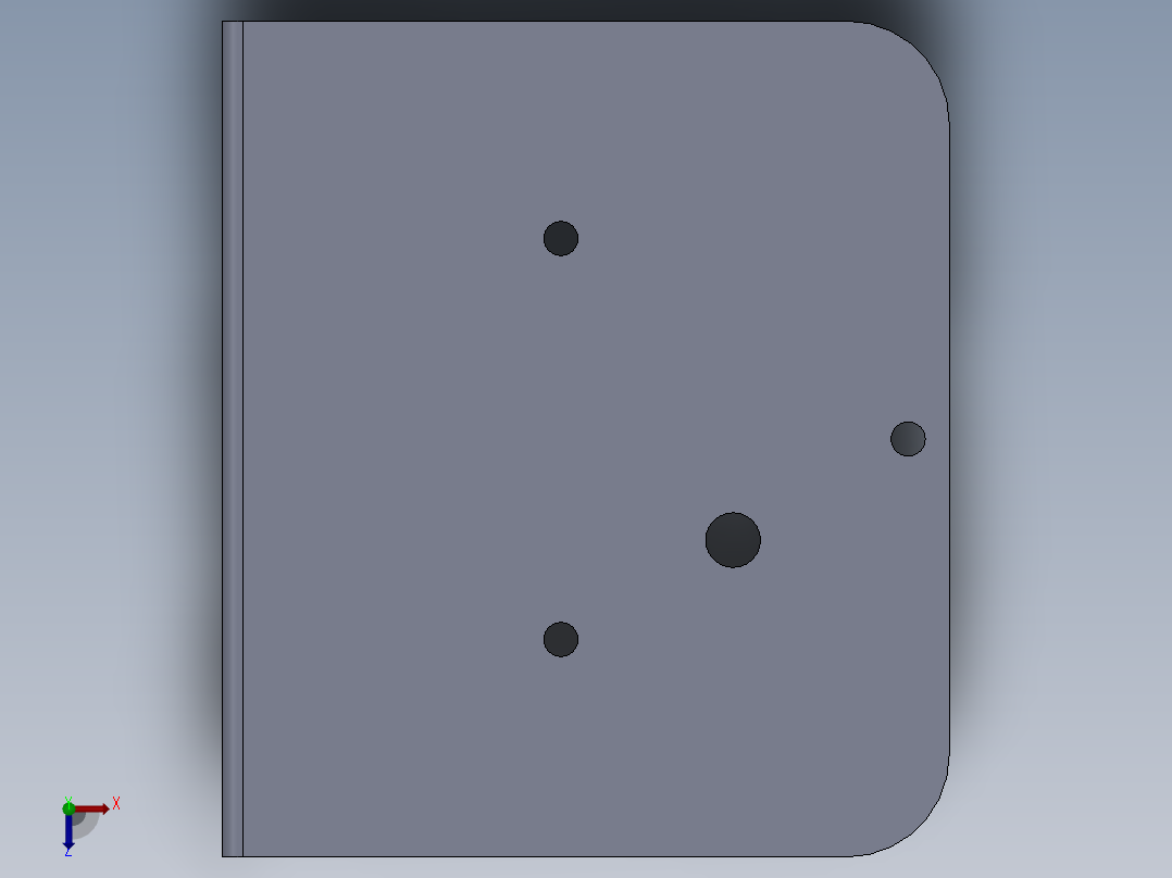 6层钢丝绳升降横移(三列)俯视图