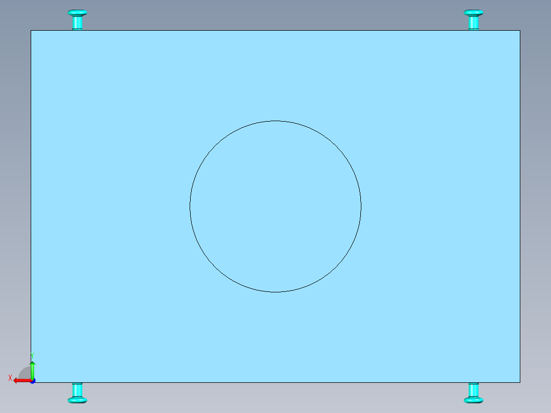 [冲压模具]特斯拉悬挂摆臂的冲压模具op20后视图