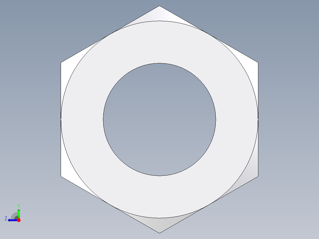 卡套式工业通用硬管接头EO_Nut_EO_24__Cone_end_M08LLCFX右视图