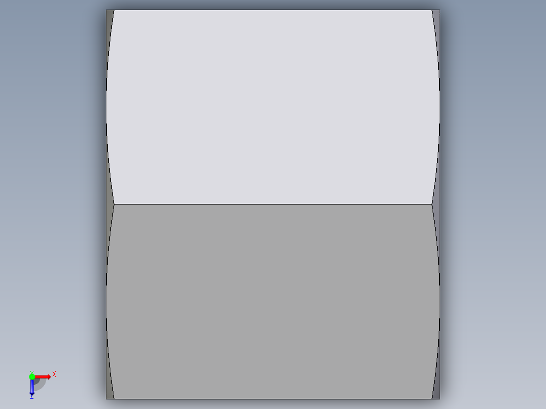 卡套式工业通用硬管接头EO_Nut_EO_24__Cone_end_M08LLCFX俯视图