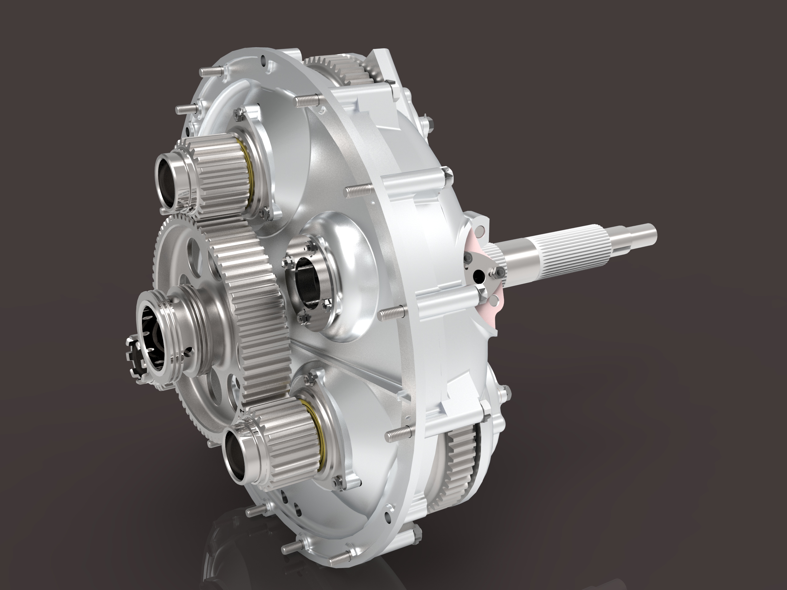 发动机增压器驱动组件