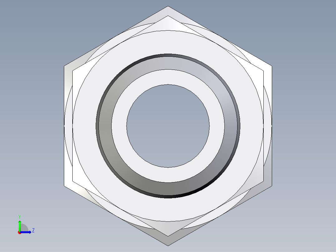 卡套式工业通用硬管接头EO_Male_Stud_connector_GE30S1NPT71左视图