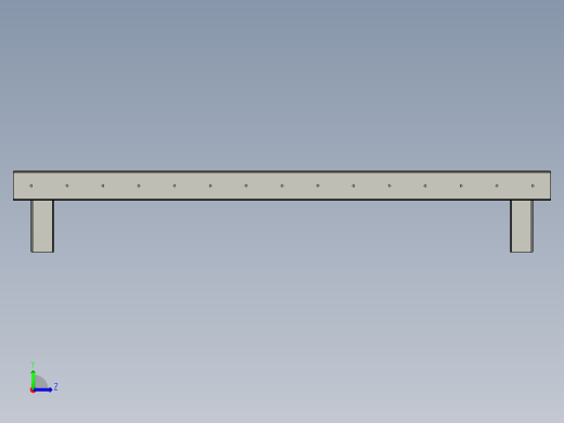 基架滚筒输送机basic-roller-conveyor-STP左视缩略图