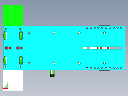ZAZ00-A-笔记本CNC工装夹具三维模型CNC6-0901后视缩略图