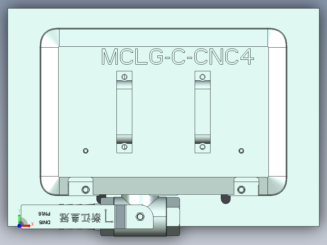 MCLG-C-CNC4-笔记本CNC工装夹具三维模型1214前视图