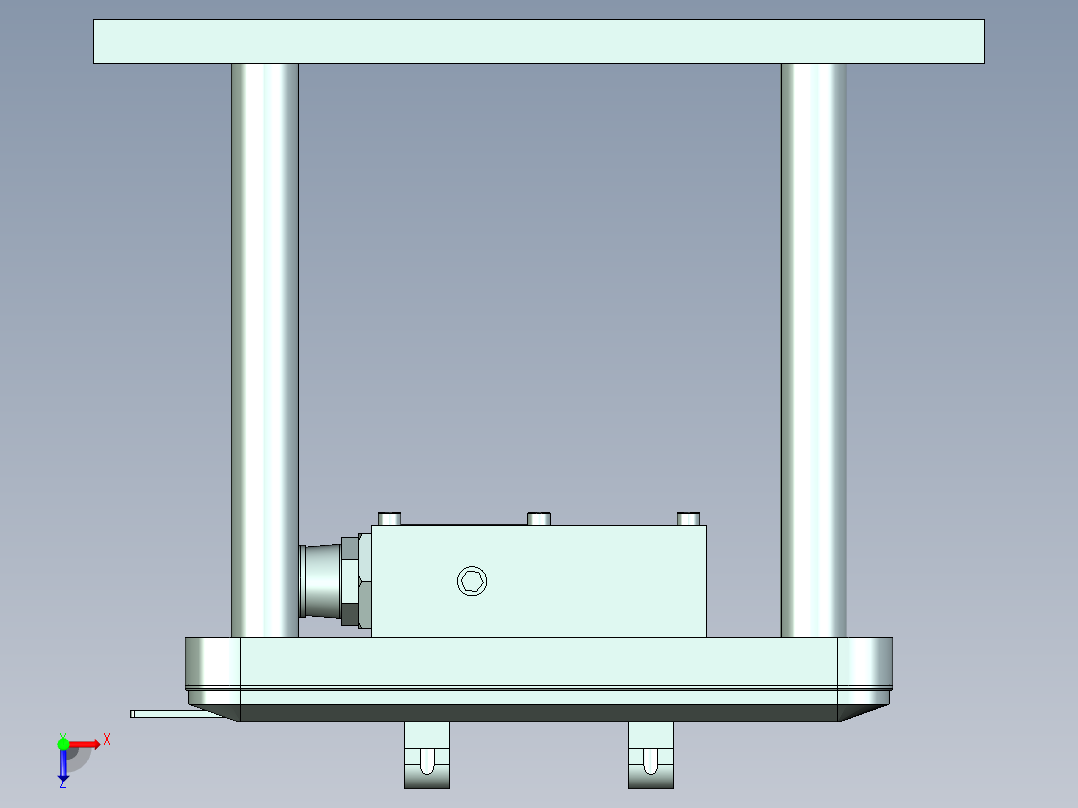 MCLG-C-CNC4-笔记本CNC工装夹具三维模型1214俯视图