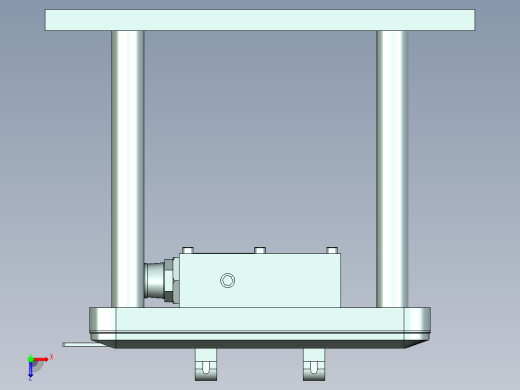 MCLG-C-CNC4-笔记本CNC工装夹具三维模型1214俯视缩略图
