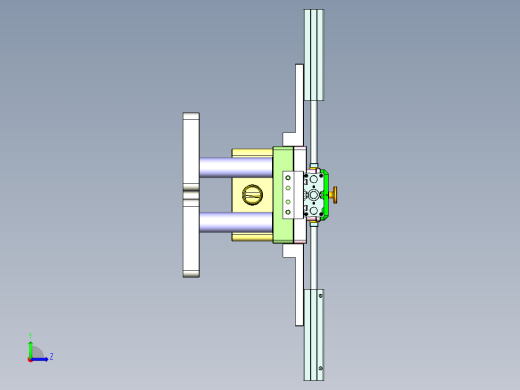 X2-笔记本CNC工装夹具三维模型CNC8-1127左视缩略图