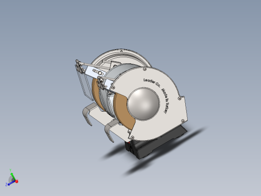 双砂轮打磨机bench-grinder-solidworks2009-2014