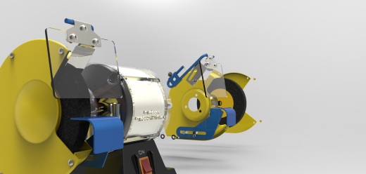 双砂轮打磨机bench-grinder-solidworks2009-2014缩略图