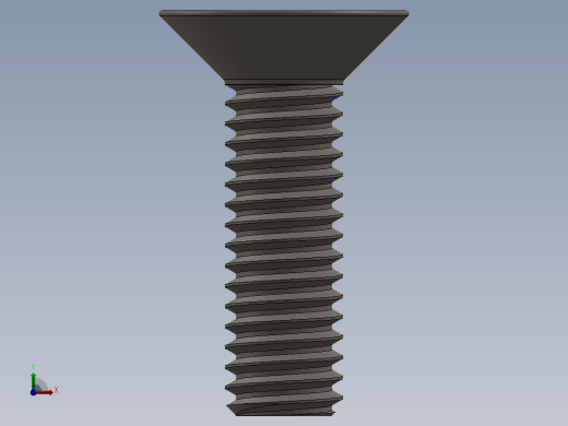 Screw_ISO_10642_M3.5x12_A2.SLDPRT前视缩略图