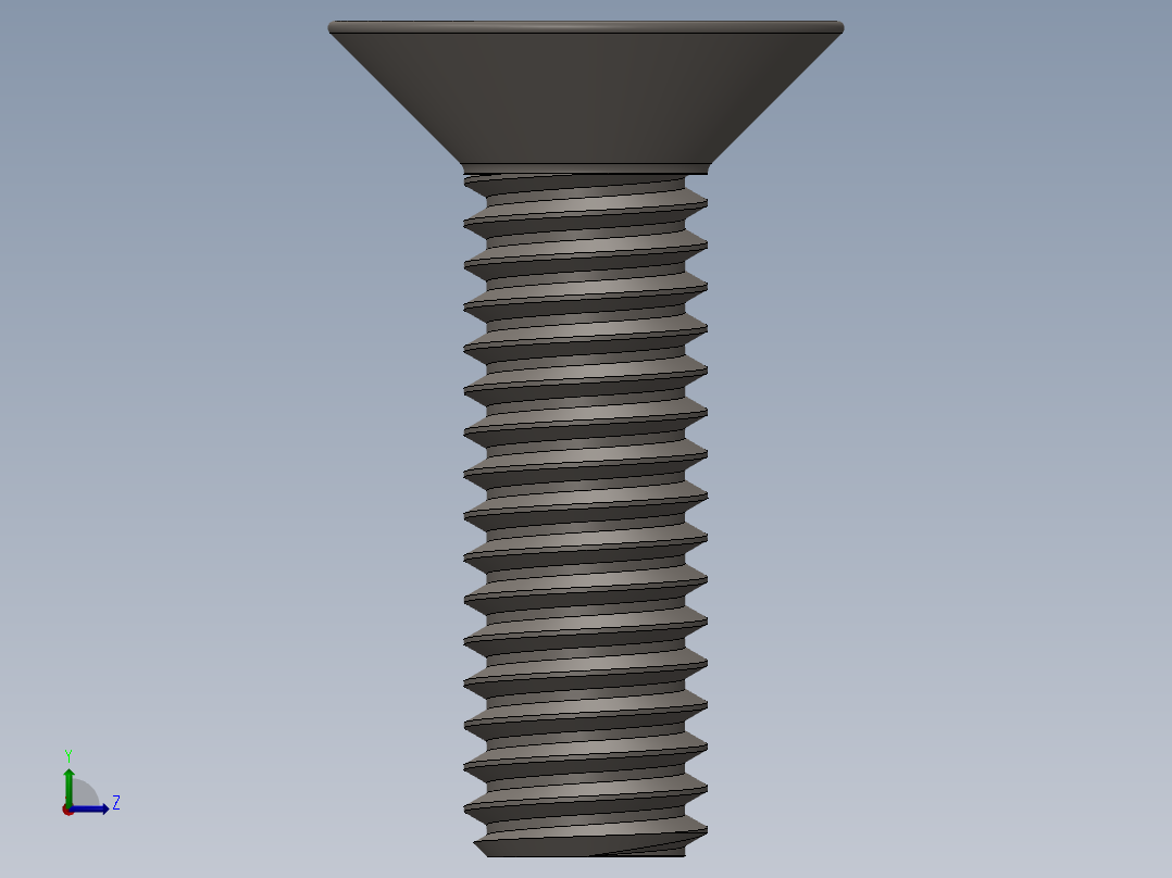 Screw_ISO_10642_M3.5x12_A2.SLDPRT左视图