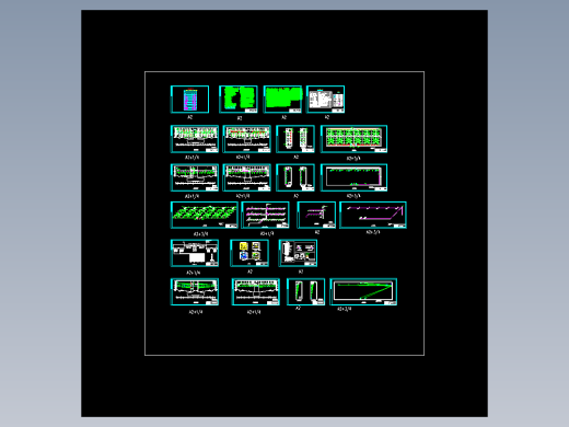 长沙某办公楼及厂房空调图