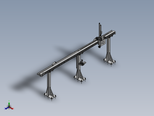 适用加工中心的桁架机械手