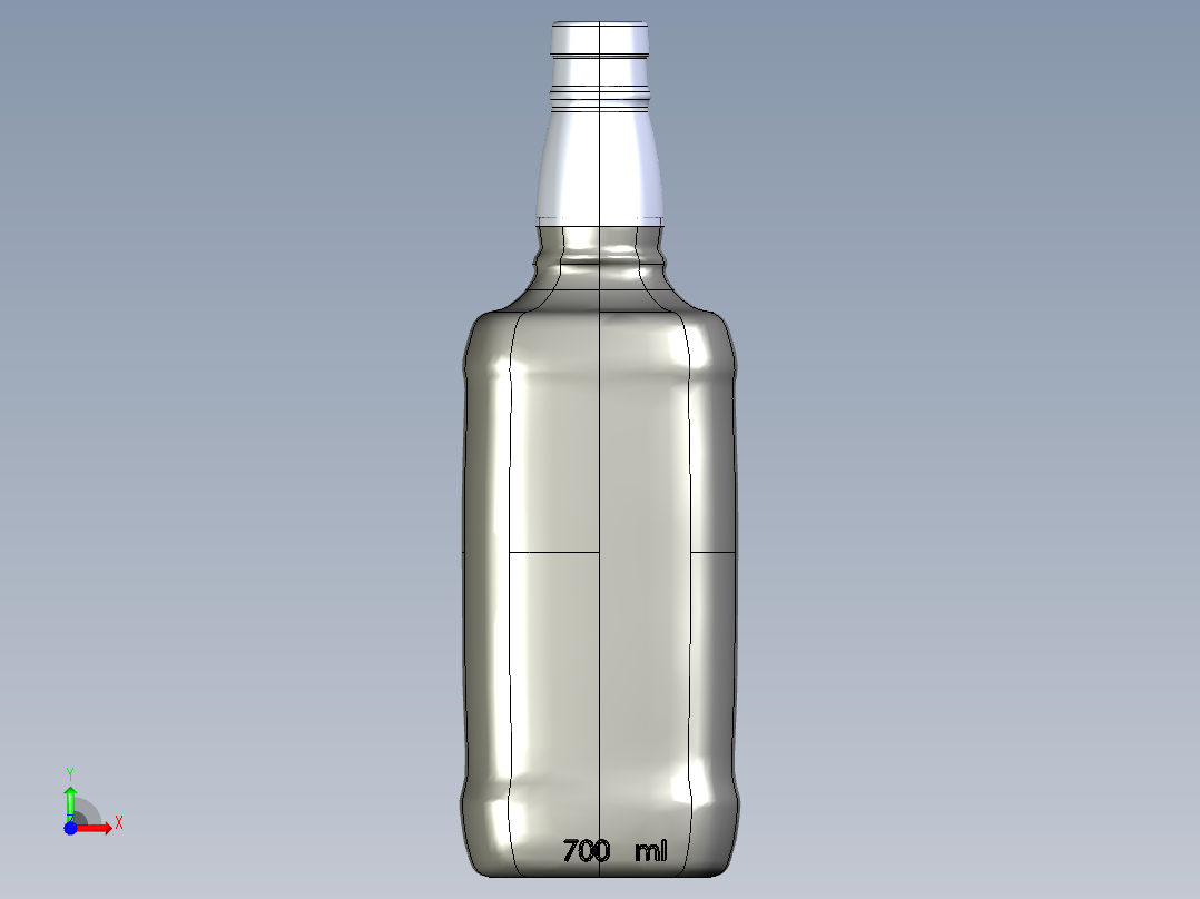 玻璃器子、杯子(24)前视图