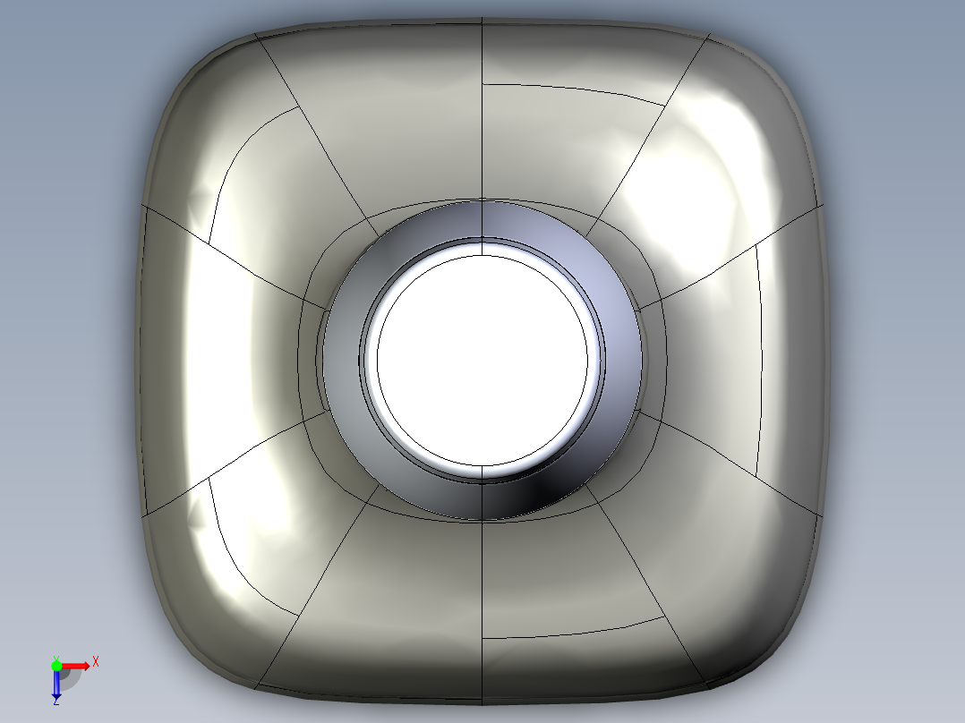 玻璃器子、杯子(24)俯视图