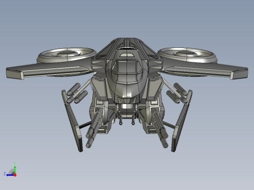 宇宙飞船(26)右视缩略图