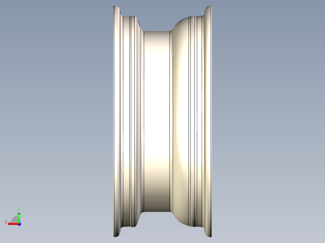 轮毂、轮胎(102)后视图