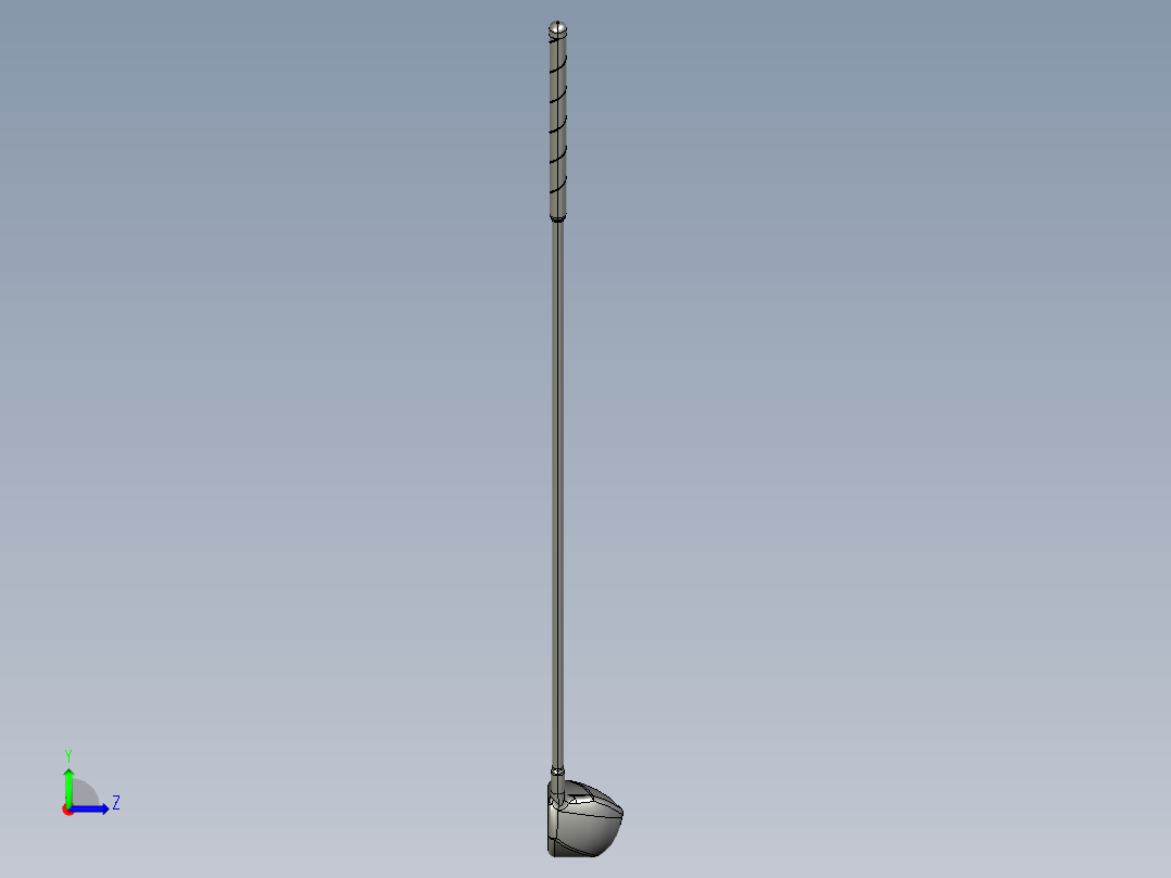 高尔夫球、高尔夫球小车、高尔夫球装备golf_club-2 SW STP左视图