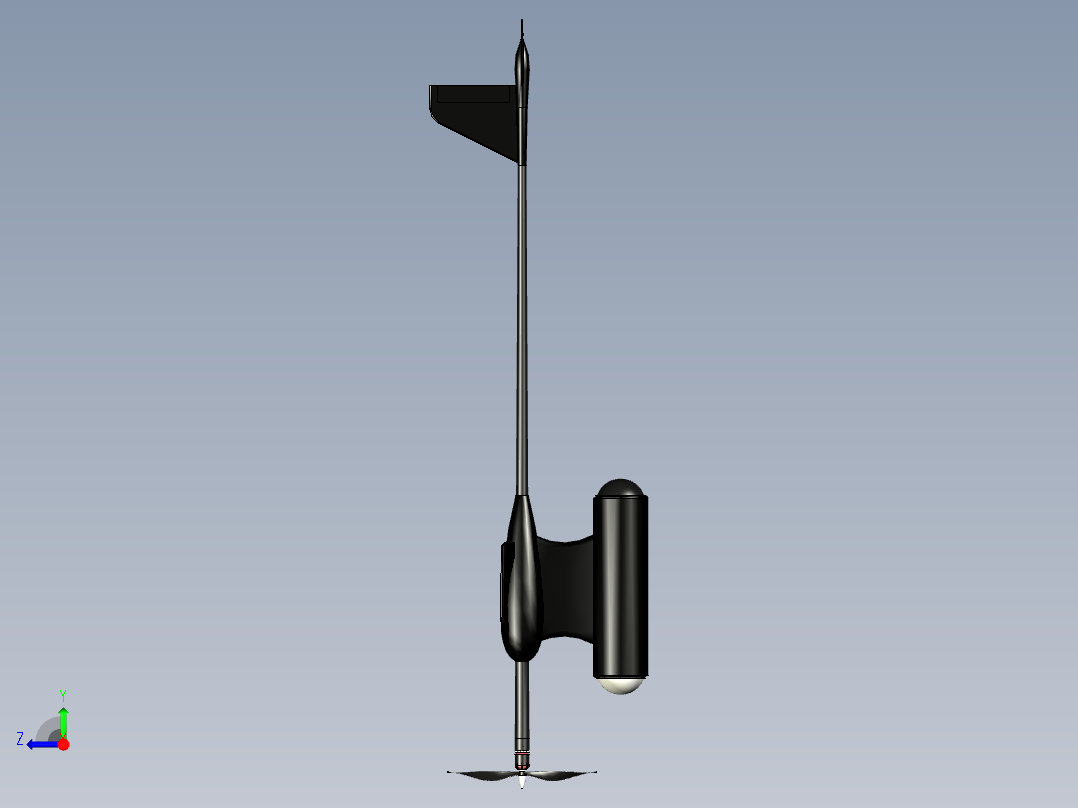 天空观察者（Skylark）2m固定翼FPV无人机右视图