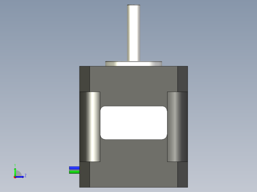 步进电机 Nema 17左视缩略图