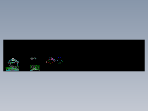 小区儿童滑梯施工做法详图DWG