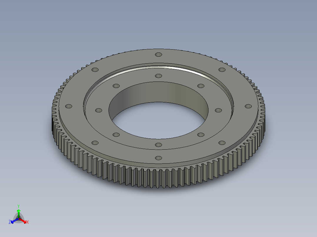 2模105齿01110150正等轴测图