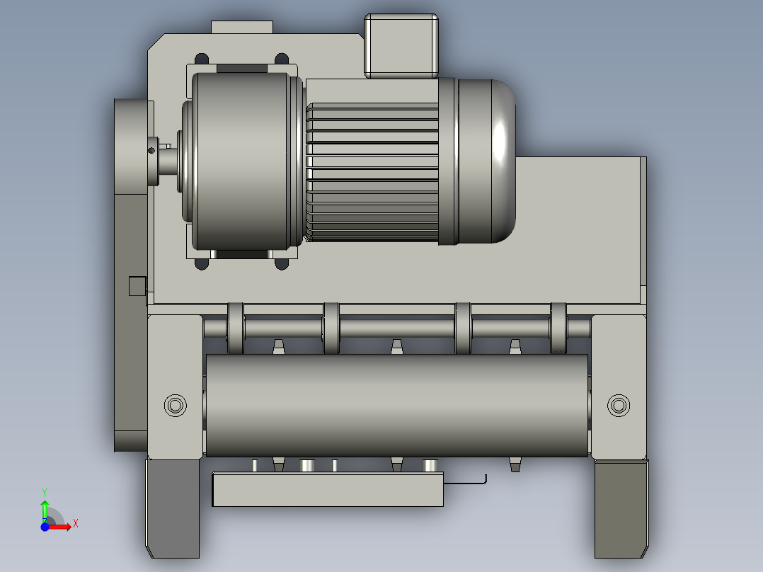 GDYK1B-01-02旋转皮带线前视图