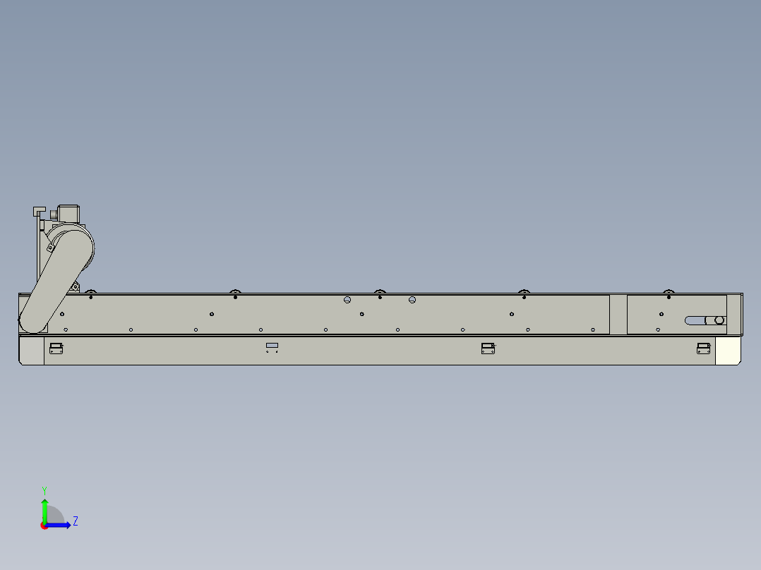 GDYK1B-01-02旋转皮带线左视图