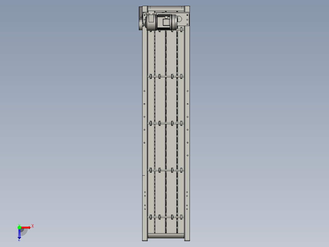 GDYK1B-01-02旋转皮带线俯视图