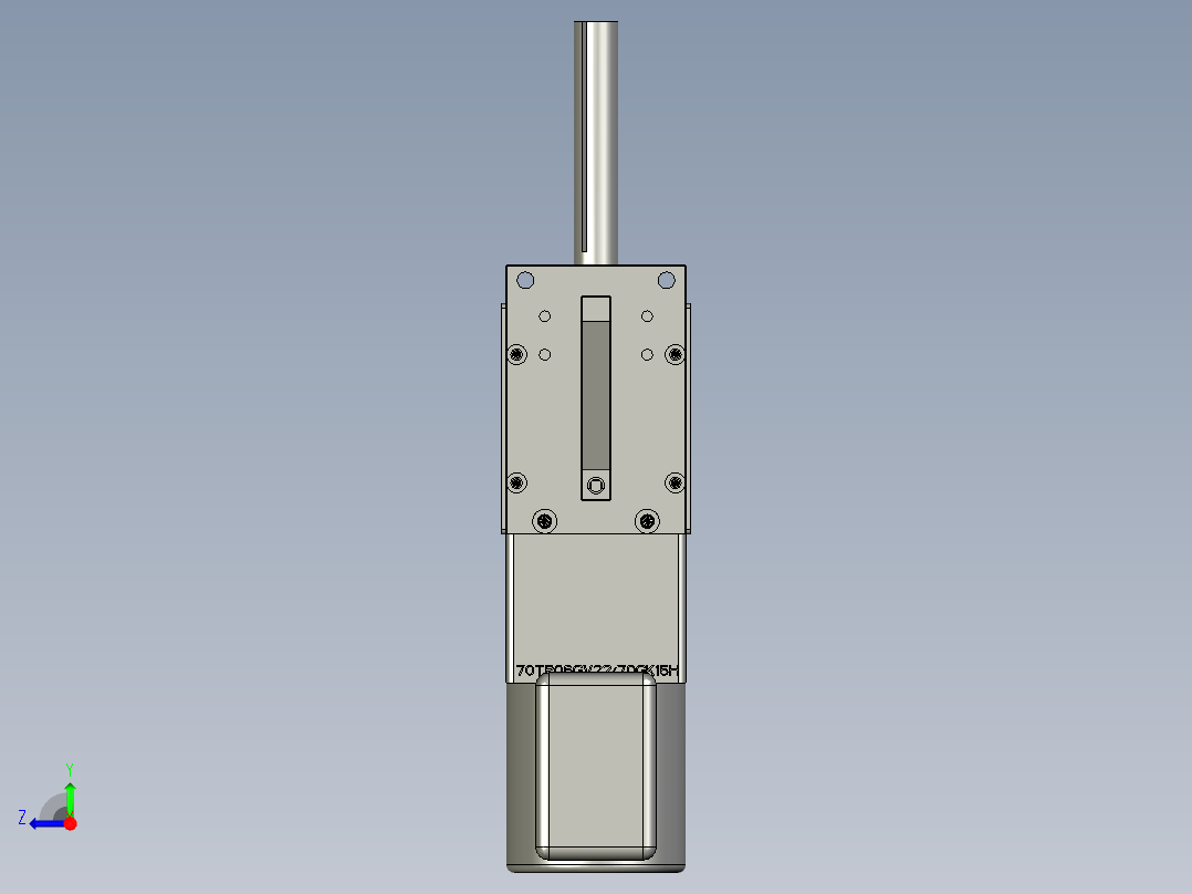 A25-TB-02-贴上表面收膜SLD1SM右视图