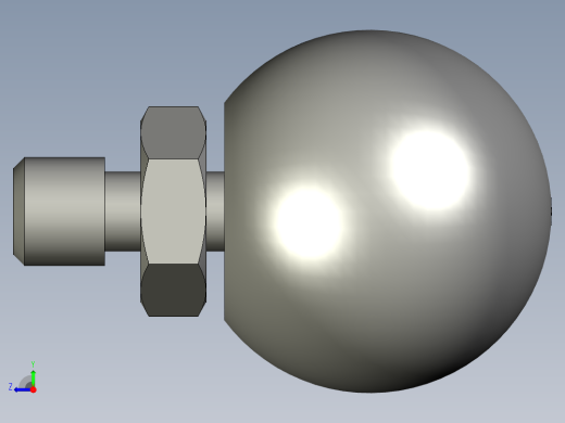 手柄-HAJ91-M6-D20右视缩略图