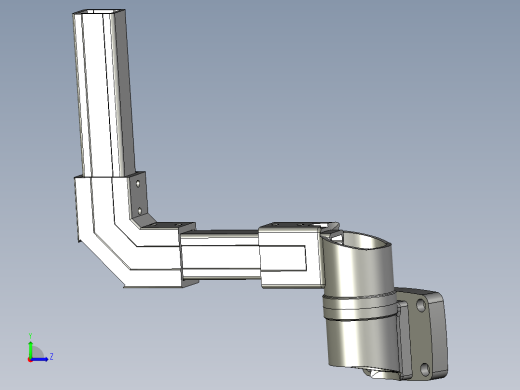 组合模型L系列L-7左视缩略图