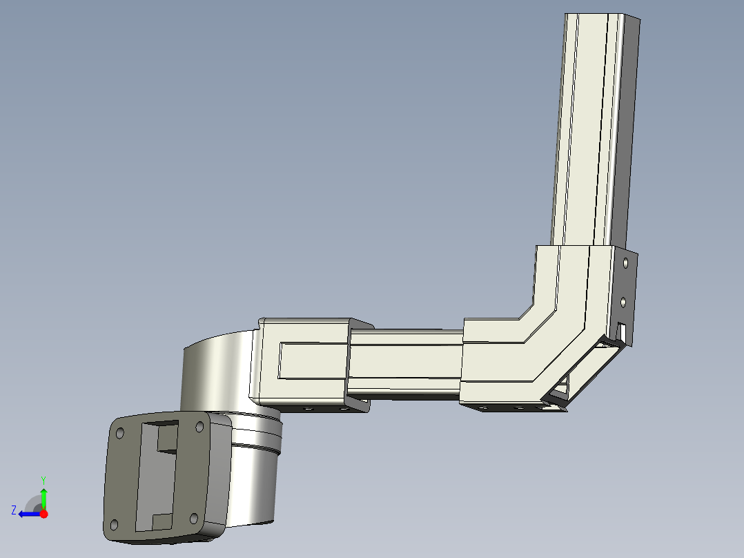 组合模型L系列L-7右视图