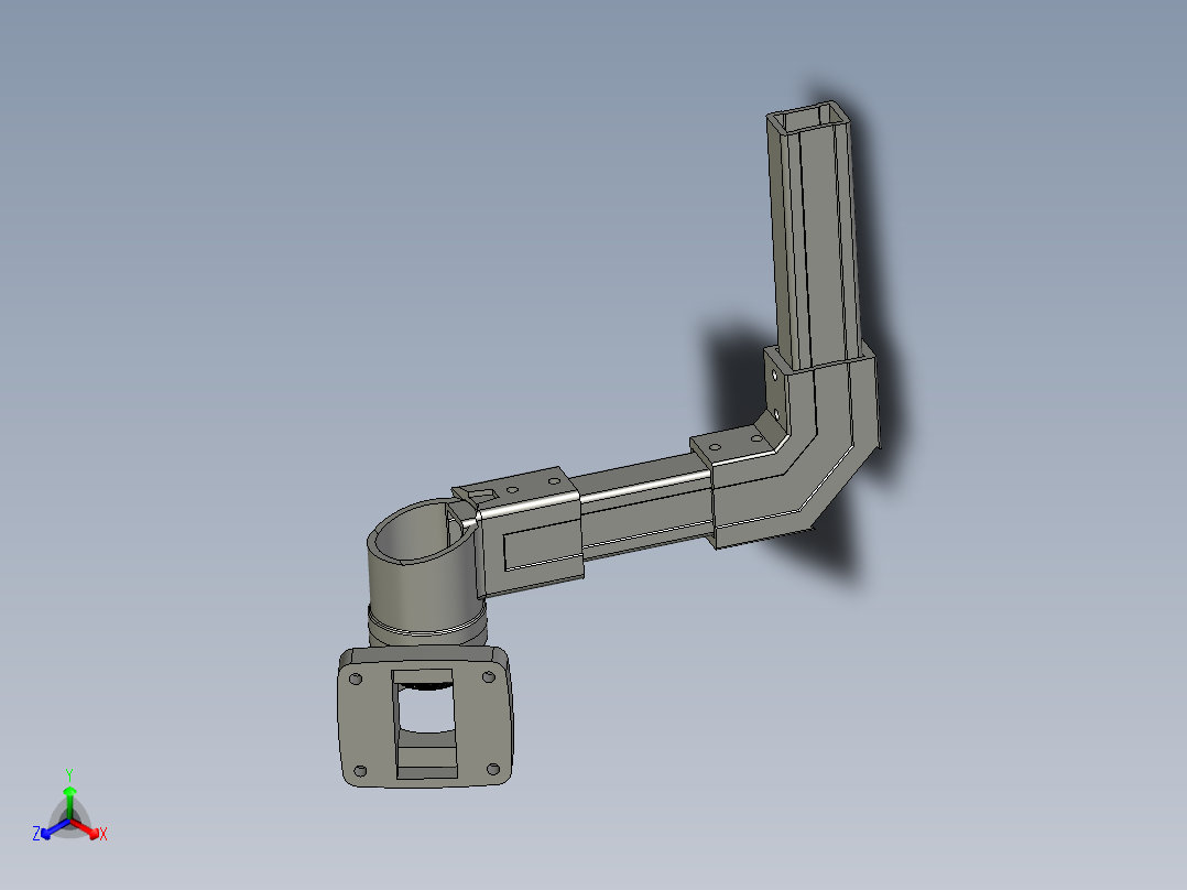 组合模型L系列L-7正等轴测图