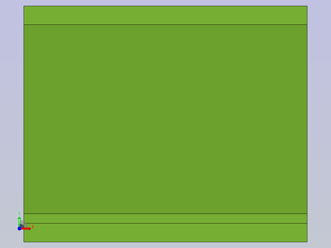 练习多面加工夹具设计前视图
