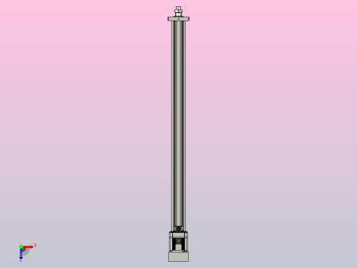 伺服电缸SOE80-L10-C-S1450-P-FA-A-P1K-D3俯视缩略图