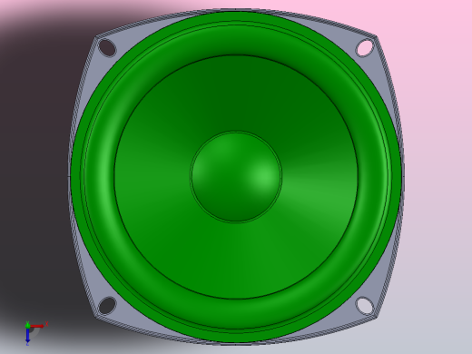 扬声器 120mm俯视缩略图