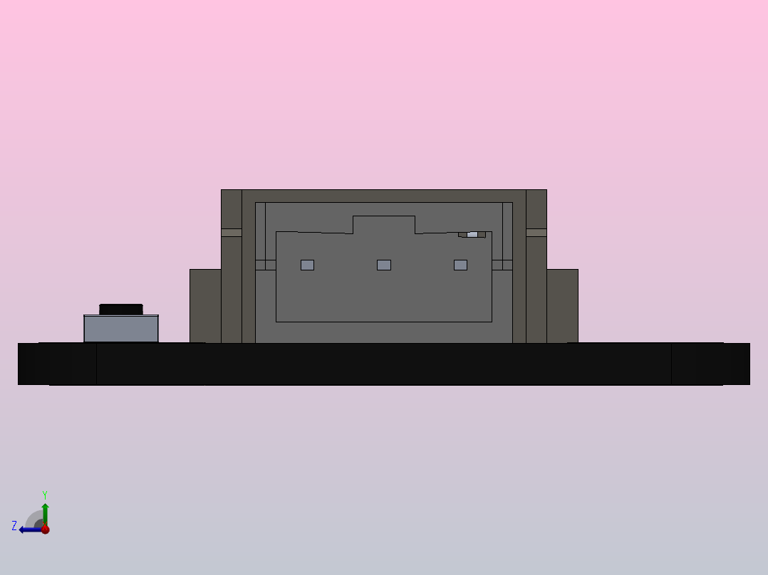 DF机器人液位传感器右视图
