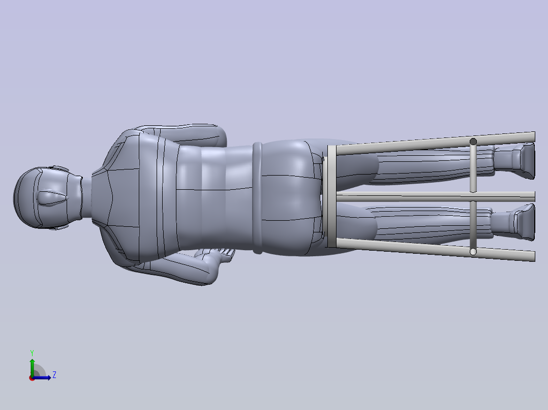人体（12种）左视图