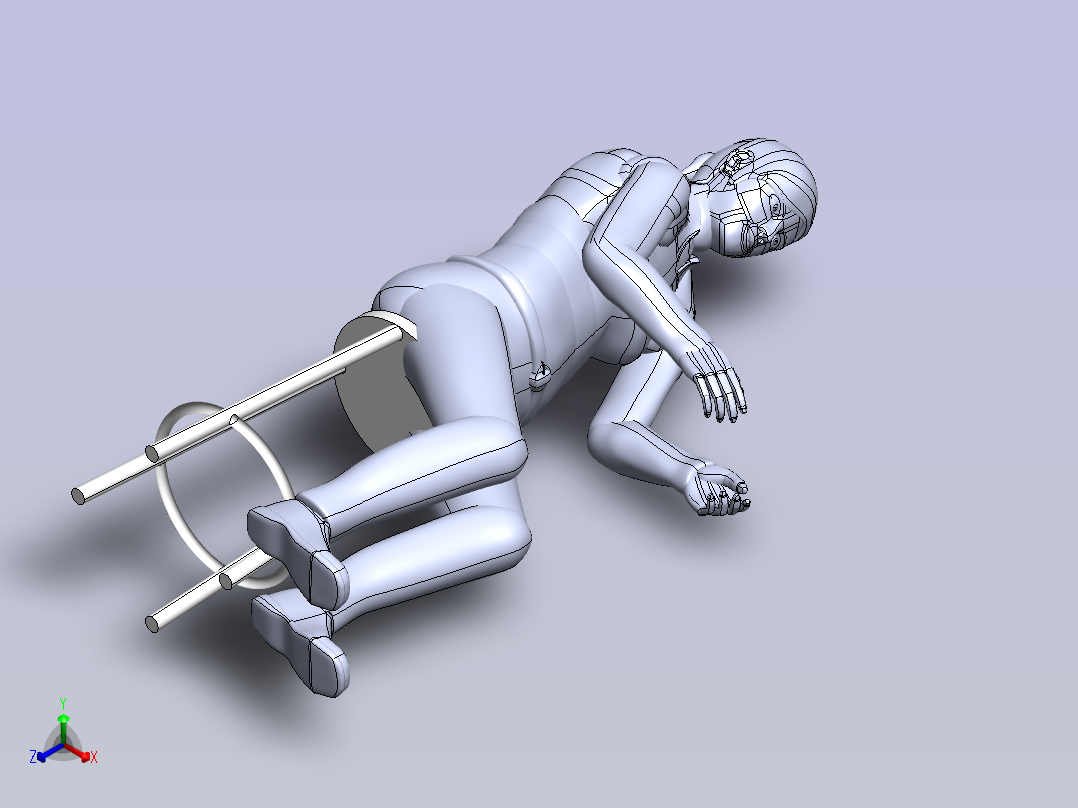 人体（12种）正等轴测图
