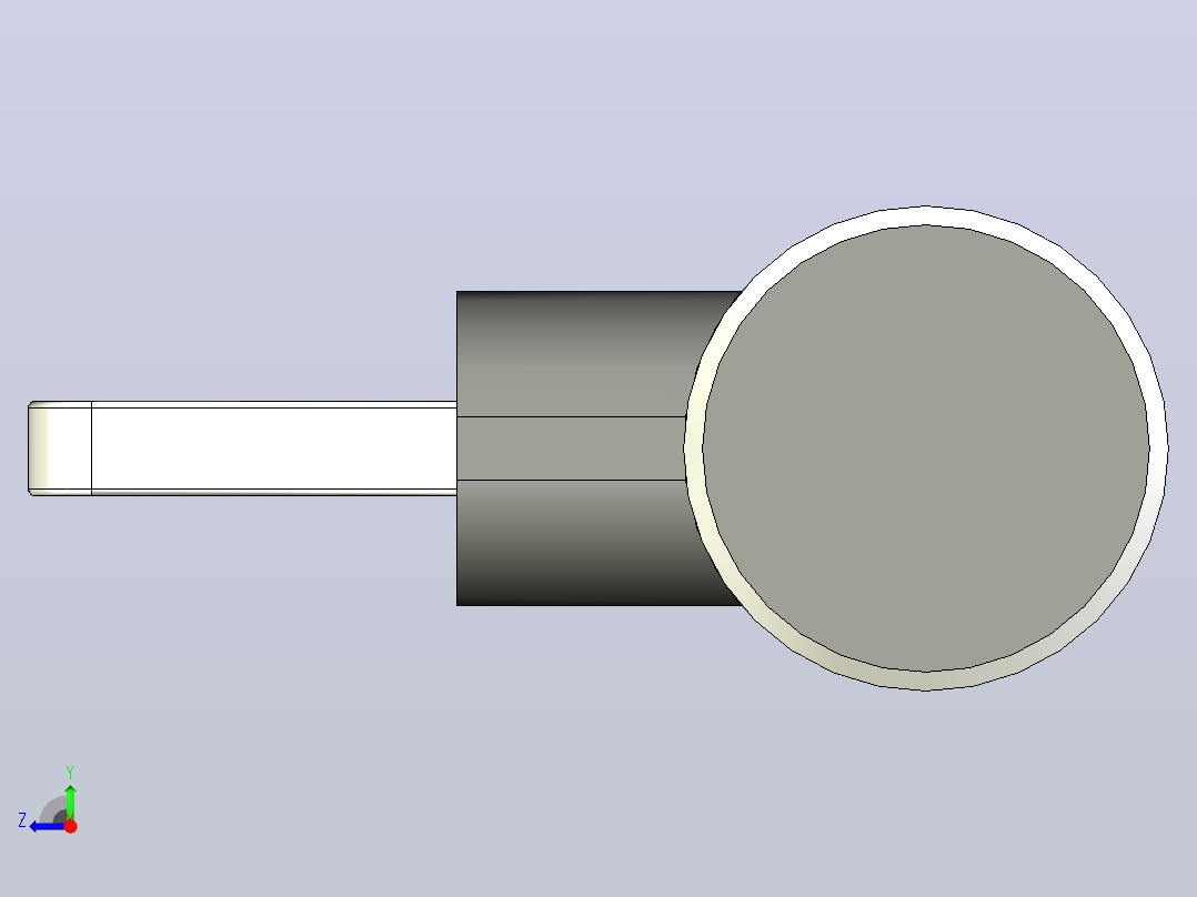 REMHA 8 针 90° 直角 2m USB 数据线右视图