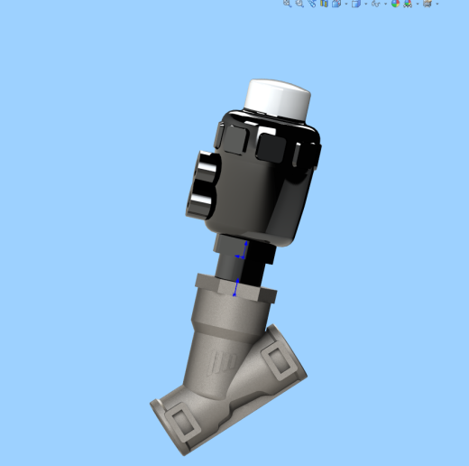 Y型气动角座阀缩略图