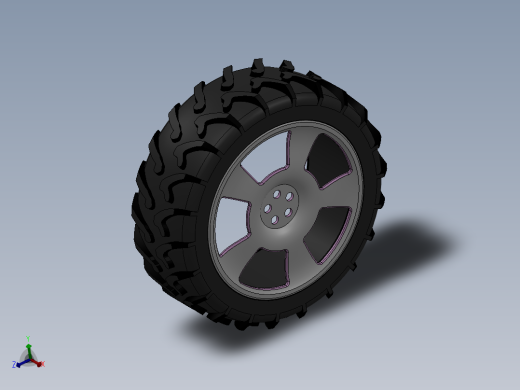 solidworks 轮辋