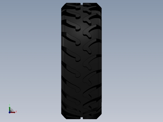 solidworks 轮辋前视缩略图